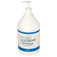 Point Relief ColdSpot Lotion - Gel Pump- 128 oz / 1 gallon — for Topical Pain Relief in Clinical and Institutional Care
