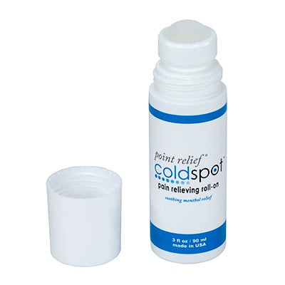 Point Relief ColdSpot Lotion - Roll-on Bottle - 3 oz — for Topical Pain Relief in Clinical and Institutional Care