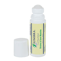 Sombra Cool Pain Relief - Strains and Sore Muscles, 3 oz Roll-On — for Topical Pain Relief in Clinical and Institutional Care