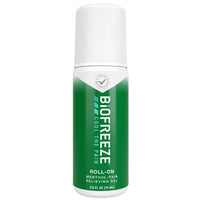 BioFreeze Professional Colorless Gel, 3 oz roll-on, box of 12 — for Topical Pain Relief in Clinical and Institutional Care