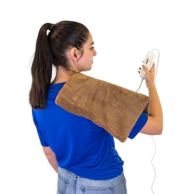 Relief Pak Electric Heating Pad, Moist/Dry Heat Therapy, Small (12" x 15"), 110V — for Moist Heat Therapy