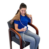 Relief Pak Electric Heating Pad, Moist/Dry Heat Therapy, Small (12" x 15"), 110V — for Moist Heat Therapy