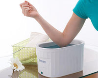 Therabath Professional Paraffin Bath with Paraffin Beads (6 x 1-lb Bags of Wintergreen), 220V — for Paraffin Heat Therapy