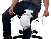 Relief Pak Insulated Ice Bag - Tie Strings - large - 7" x 13" — for Cold Therapy and Pain Relief