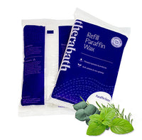 Therabath Refill Paraffin Wax, 6 x 1-lb Bags of Beads, Eucalyptus Rosemary Mint — for Paraffin Heat Therapy