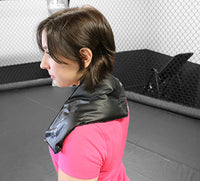 Relief Pak ColdSpot Black Urethane Pack - neck contour - 6" x 23" — for Cold Therapy and Pain Relief