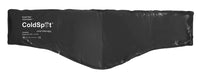 Relief Pak ColdSpot Black Urethane Pack - neck contour - 6" x 23" — for Cold Therapy and Pain Relief