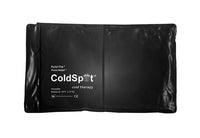 Relief Pak ColdSpot Black Urethane Pack - half size - 7" x 11" — for Cold Therapy and Pain Relief