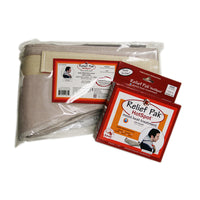 Relief Pak HotSpot Moist Heat Pack and Cover Set - Neck Pack with Terry with Foam-fill Cover — for Moist Heat Therapy