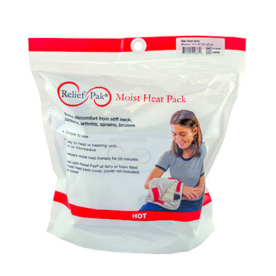 Relief Pak HotSpot Moist Heat Pack - spine-small size - 10" x 18" — for Moist Heat Therapy