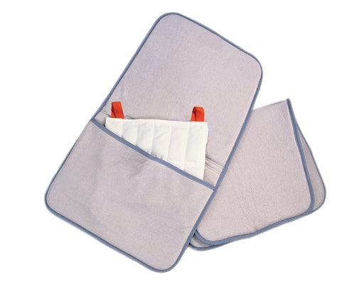 Relief Pak HotSpot Moist Heat Pack Cover - Terry with Foam-Fill - Oversize with Pocket - Case of 12 — for Moist Heat Therapy