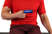 Relief Pak Cold n' Hot Donut Compression Sleeve - finger (for up to 1" circumference) — for Cold Therapy and Pain Relief