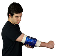 Relief Pak Cold n' Hot Donut Compression Sleeve - medium (for 10" - 15" circumference) — for Cold Therapy and Pain Relief