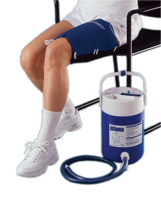 AirCast CryoCuff - thigh with gravity feed cooler — for Cold Compression in Clinical and Institutional Care