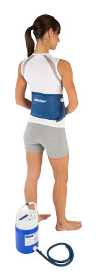 AirCast CryoCuff - back/hip/rib with gravity feed cooler — for Cold Compression in Clinical and Institutional Care