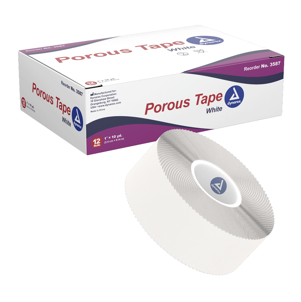 Kemp USA 11-157-1-144 Porous Tape 1" x 10 yd (144 pcs)