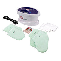 WaxWel Paraffin Bath - Standard Unit Includes: 65 Liners, 1 Mitt, 1 Bootie — for Paraffin Heat Therapy
