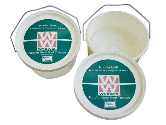 WaxWel Paraffin - 1 x 3-lb Tub of Pastilles - Wintergreen Fragrance — for Paraffin Heat Therapy