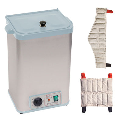 Relief Pak Heating Unit, 4-Pack Capacity, Stationary with (3) Standard and (1) Neck Pack, 110V — for Moist Heat Therapy