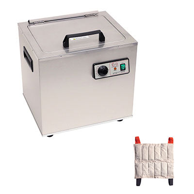Relief Pak Heating Unit, 6-Pack Capacity, Stationary with (6) Standard Packs, 110V — for Moist Heat Therapy