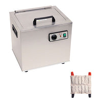 Relief Pak Heating Unit, 6-Pack Capacity, Stationary with (6) Standard Packs, 220V — for Moist Heat Therapy