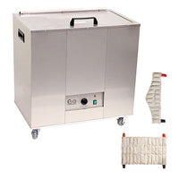 Relief Pak Heating Unit, 24-Pack Capacity, Mobile with (8) Oversize and (8) Neck Packs, 220V — for Moist Heat Therapy