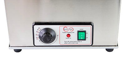 Relief Pak Heating Unit with Metal Top, 4-Pack Capacity, Stationary, 110V — for Moist Heat Therapy