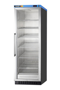 PureTherm by Accucold PureTherm Single Chamber Passive Heating Blanket Warmer, Self-Closing Glass Door, Black Cabinet, Stainless-Steel Interior, Digital Thermostat, Lock, 12.17 cu.ft. — for Moist Heat Therapy