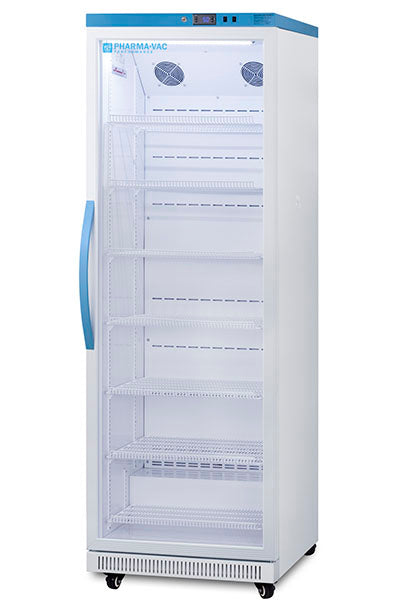 Accucold Upright Vaccine Refrigerator, Tempered Glass Door, 18 Cu.Ft. — for Cold Therapy and Pain Relief
