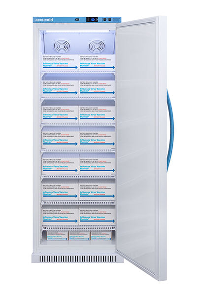 Accucold Upright Vaccine Refrigerator, 12 Cu.Ft. — for Cold Therapy and Pain Relief