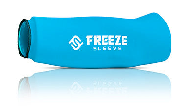 Freeze Sleeve Small, Turquoise — for Cold Therapy and Pain Relief