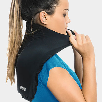 Freeze Sleeve Flat Pack, 12" x 17", Black — for Cold Therapy and Pain Relief