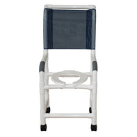 MJM 18" Wide Seat Shower Chair, 300 lb Capacity
