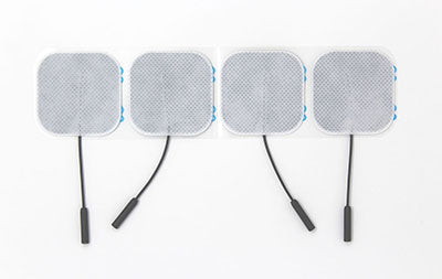 mTrigger Sensing Electrodes, Square 2" x 2", 50 Pouches (4 Electrodes per Pouch) — for Biofeedback in Clinical and Institutional Care