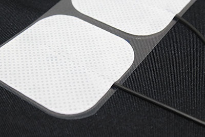 mTrigger Sensing Electrodes, Square 2" x 2", 50 Pouches (4 Electrodes per Pouch) — for Biofeedback in Clinical and Institutional Care