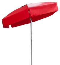 Kemp USA 12-010-RED 6' Viny Umbrella Solid Color