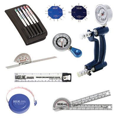 Baseline Hand Evaluation - 8-piece Set - Sensory Evaluators (Baseline/Touch-Test) — for Strength in Clinical and Institutional Care