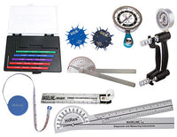 Baseline Hand Evaluation - 8-piece Set - Features HD 200 lb HHD & 50 lb HPG — for Strength in Clinical and Institutional Care