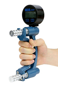 Baseline Hand Dynamometer - Digital LCD Gauge - ER 300 lb Capacity — for Strength Testing and Evaluation