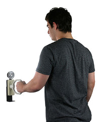 Baseline Wrist Dynamometer - Analog 500 lb Capacity, with Knob Grip & Mount Bracket — for Strength Testing and Evaluation