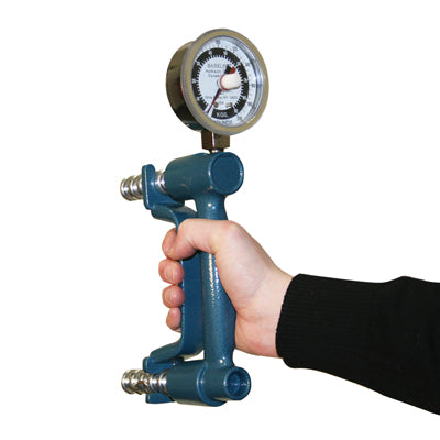 Baseline Hand Dynamometer - Standard 200 lb Capacity - Reverse Gauge Exercise/Feedback Model — for Strength Testing and Evaluation