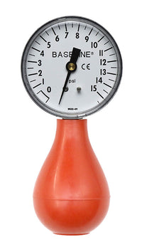 Baseline Dynamometer - Pneumatic Squeeze Bulb - 15 PSI Capacity, no reset — for Strength Testing and Evaluation