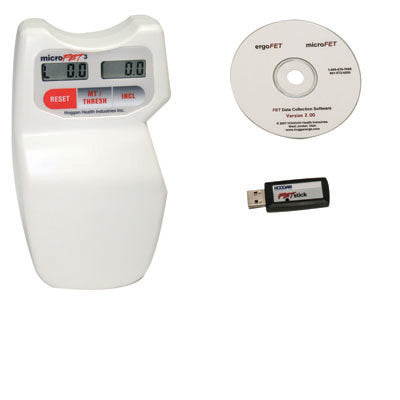 MicroFET MicroFET3 digital MMT/ inclinometer combination with data collection software — for Strength in Clinical and Institutional Care