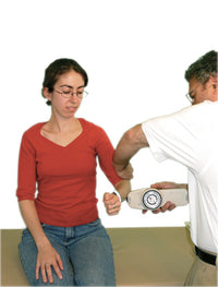 Baseline MMT - Hydraulic - Includes 3 Push, 2 Pull Attachments - Analog Gauge - 50 lb Capacity — for Strength in Clinical and Institutional Care