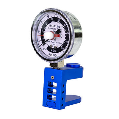Baseline Pinch Gauge - Hydraulic - 5-level Pinch Clinic Mode - 50 lb Capacity — for Strength Testing and Evaluation