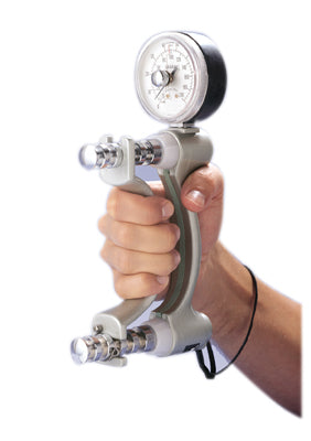 Jamar Hand Dynamometer - Hydraulic - 200 lb Capacity — for Strength Testing and Evaluation