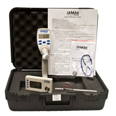 Jamar Hand Evaluation - 3-piece Set - Features Plus+ Digital 200 lb HHD and 50 lb HPG — for Strength Testing and Evaluation