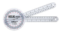 Baseline Plastic Goniometer - 360 Degree Head - 6 inch Arms — for Range-of-Motion Measurement
