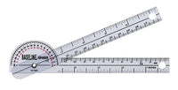 Baseline Plastic Goniometer - Pocket Style - HiRes 180 Degree Head - 6 inch Arms — for Range-of-Motion Measurement