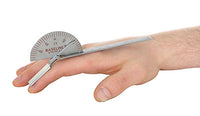 Baseline Finger Goniometer - Metal - Deluxe - 6 inch — for Range-of-Motion Measurement